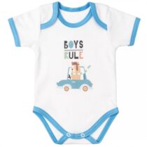 122863-210822-mbaby-bavlnene-body-s-kratkym-rukavom-meda-boys-rule-bielo-modre