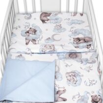 138437-251092-2-dielne-bavlnene-obliecky-baby-nellys-zvieratka-na-mraciku-modra-biela-135x100-cm